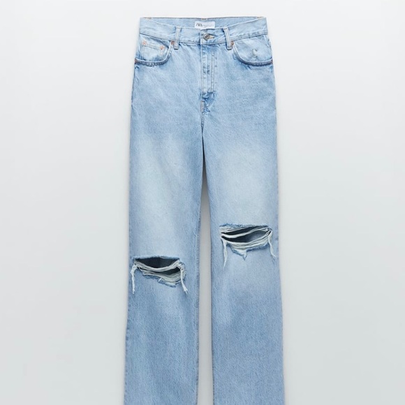 Zara | Jeans | Zara Hi Rise Wide Leg 